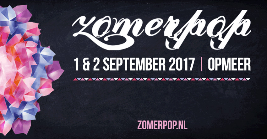 Zomerpop 2017 haalt Broederliefde en Douwe Bob