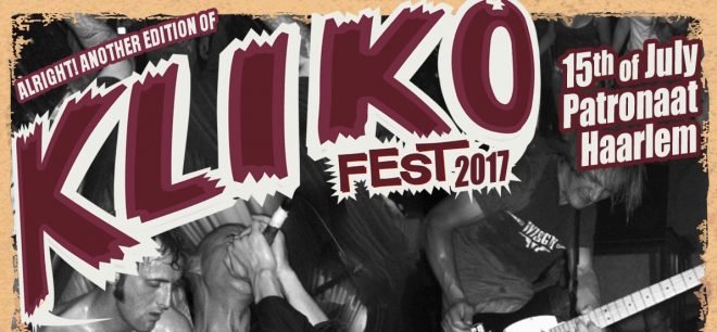 Knallende line-up Kliko Fest 2017 in Patronaat