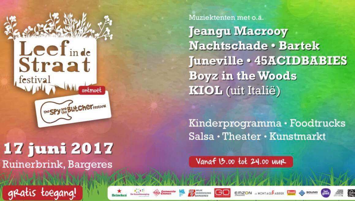 Ruinerbrink beleeft het Leef in de Straat festival 2017