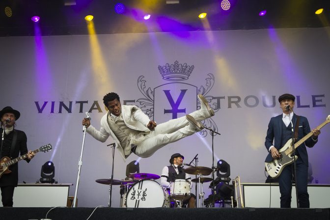 Vintage Trouble (USA) op 9 augustus in Caprera Bloemendaal