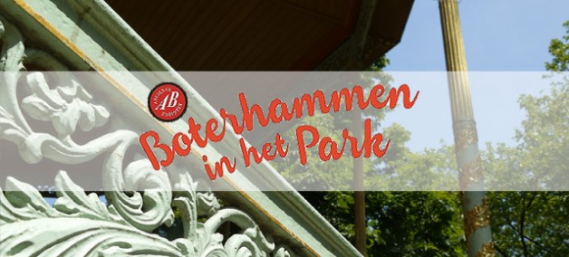 boterhammen in het park