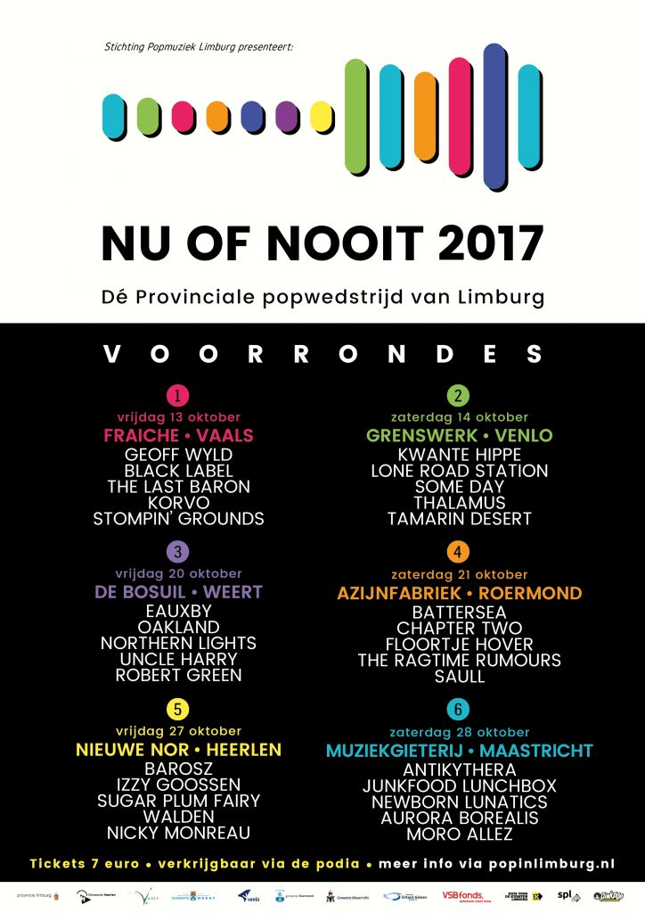 Vanavond om 20:00 uur Nu Of Nooit Radio