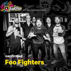Foo Fighters eerste headliner Pinkpop 2018