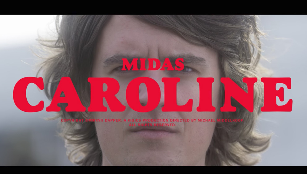 Clipprimeur: Midas releast single en video ’Caroline’