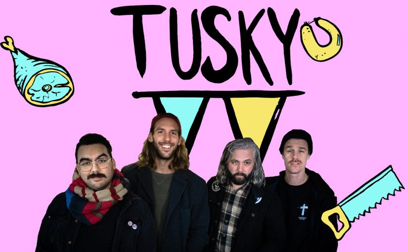 Tusky tourt rond met scheurende gitaren en punk-rock voor de masses