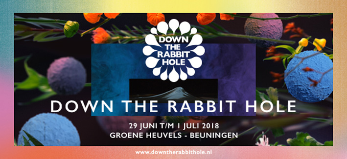 39 nieuwe namen en blokkenschema Down The Rabbit Hole 2018