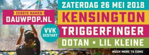 Eerste namen Dauwpop 2018 onder meer Kensington en Triggerfinger