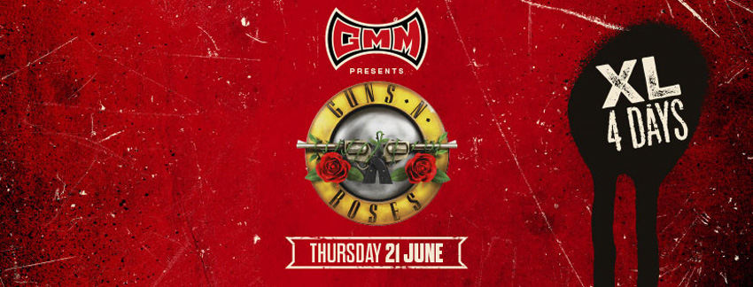 Guns N’ Roses in 2018 naar Graspop Metal Meeting en Goffertpark