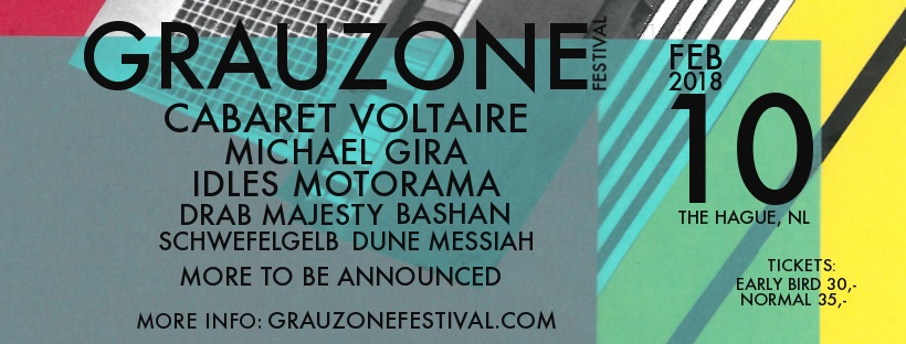 Onder meer Cabaret Voltaire en IDLES naar Grauzone 2018