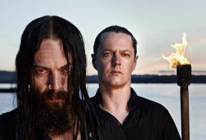 Blackmetalduo Satyricon (NOR) op 6 maart 2018 in Patronaat
