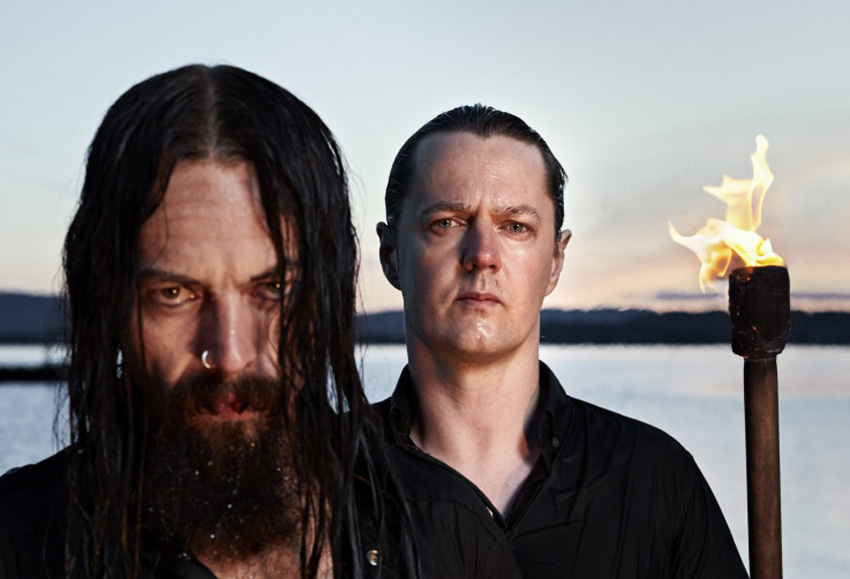 Blackmetalduo Satyricon (NOR) op 6 maart 2018 in Patronaat