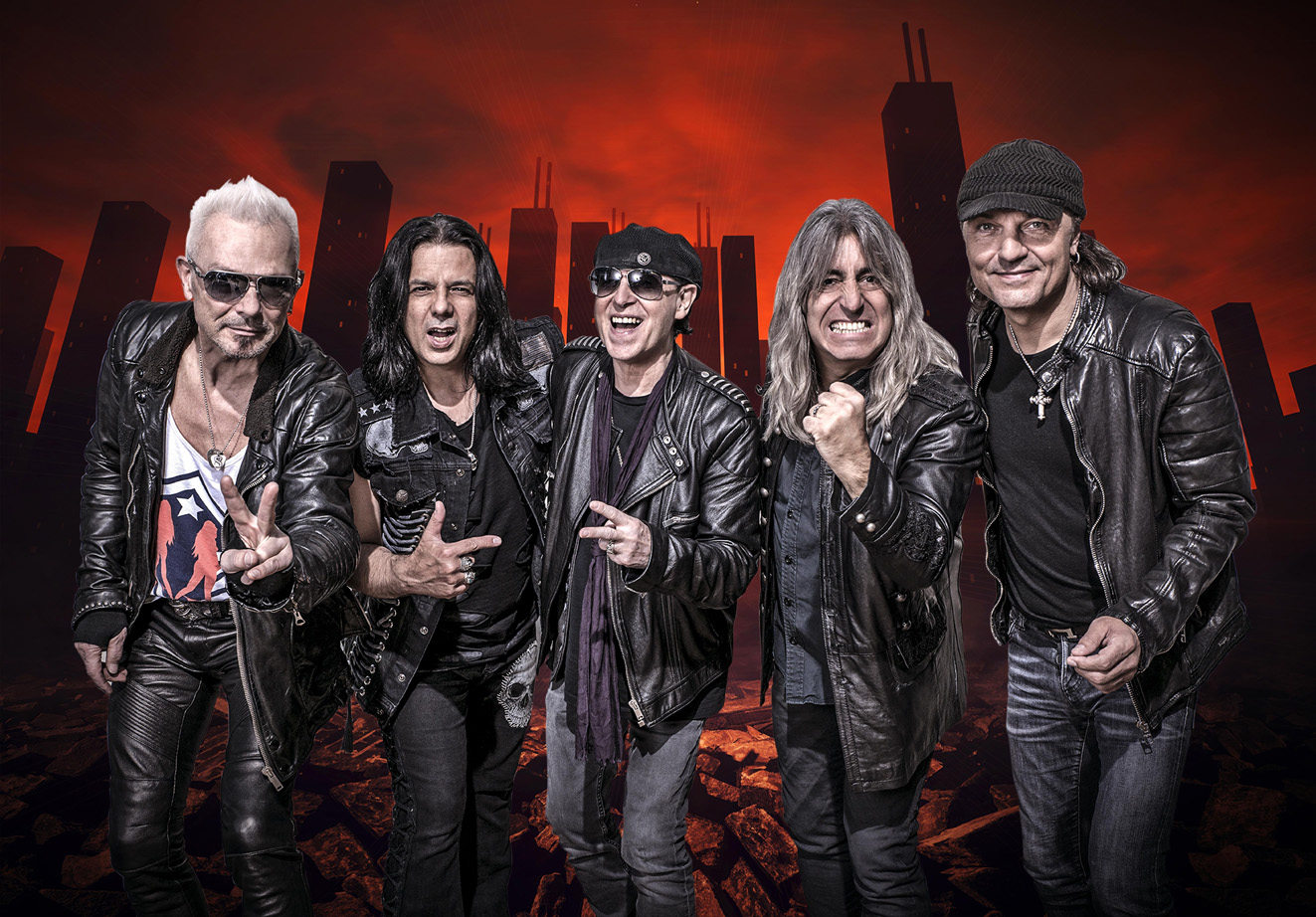 Duitse rockband Scorpions 2 april 2018 in Ziggo Dome