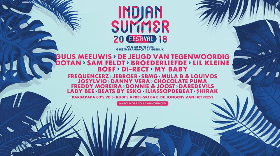 Jeugd Van Tegenwoordig en My Baby naar Indian Summer Festival 2018