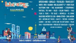 Depeche Mode, Gorillaz en The Killers naar Lollapalooza Paris 2018