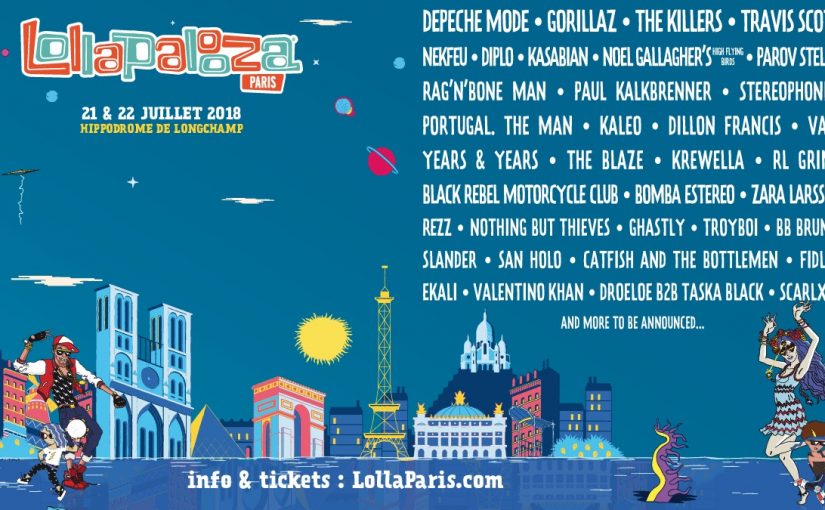 lollapalooza paris 2018