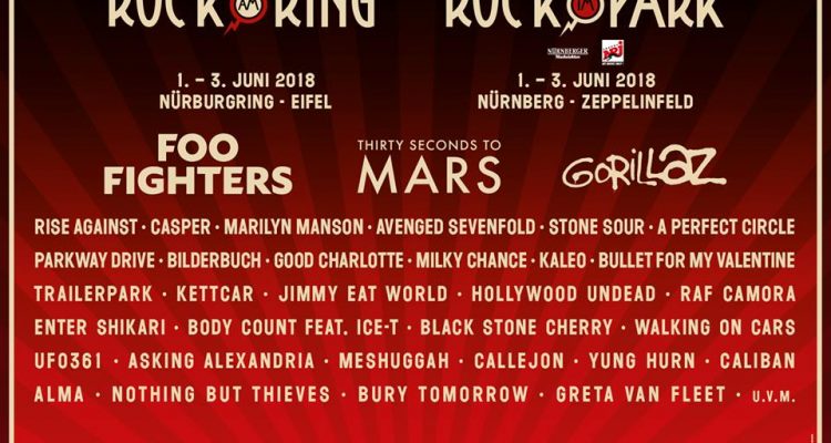 Muse vierde headliner Rock Am Ring 2018