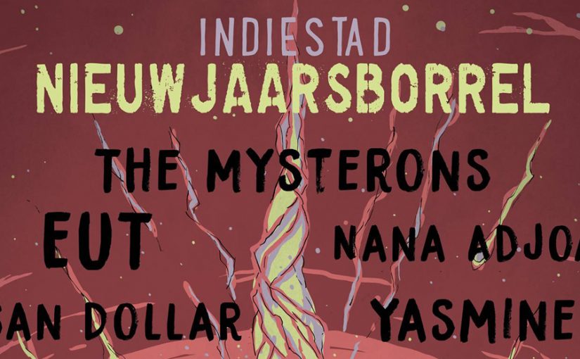 Indiestad Nieuwjaarsborrel op 6 januari in Paradiso