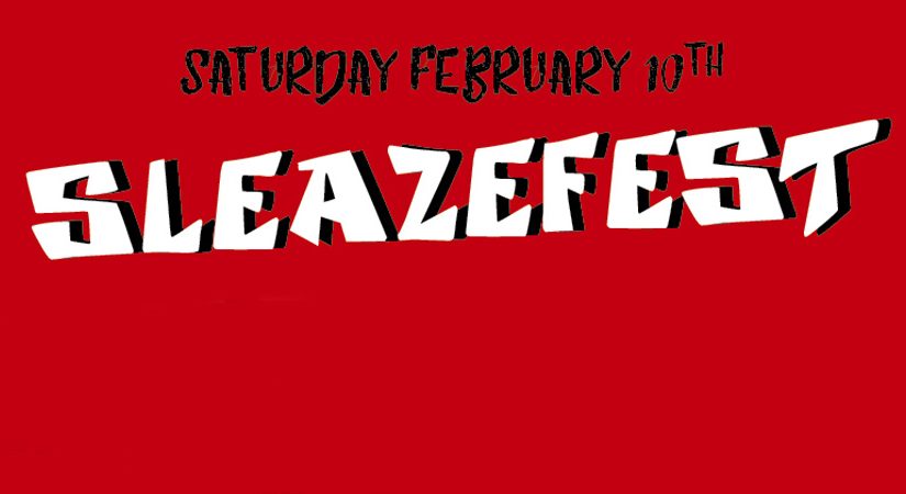 Wintereditie van Sleazefest op 10 februari in Pllek te Amsterdam