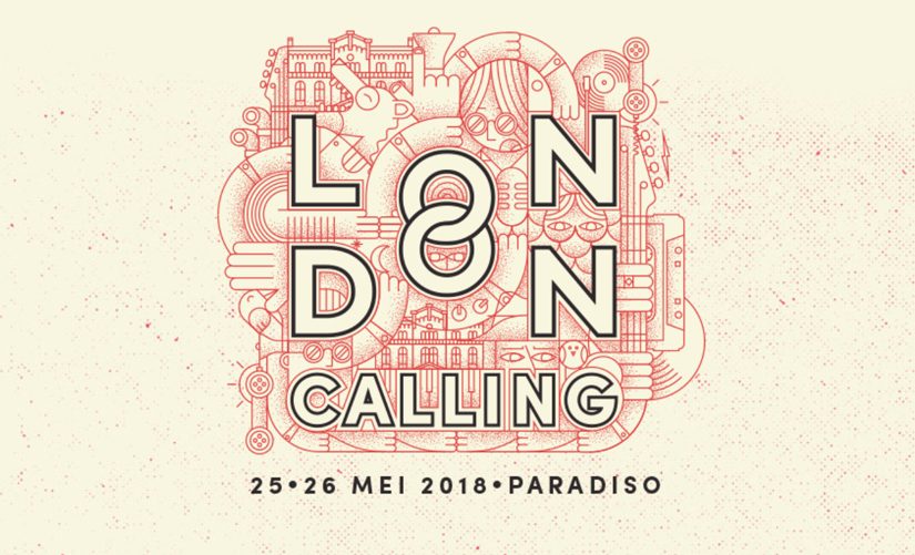 Passepartouts voor London Calling Festival op 25+26 mei 2018