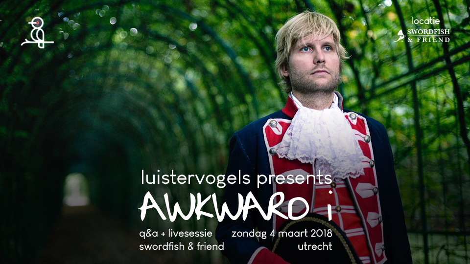 Albumclub Luistervogels presenteert intieme Q&A en sessie met AWKWARD i