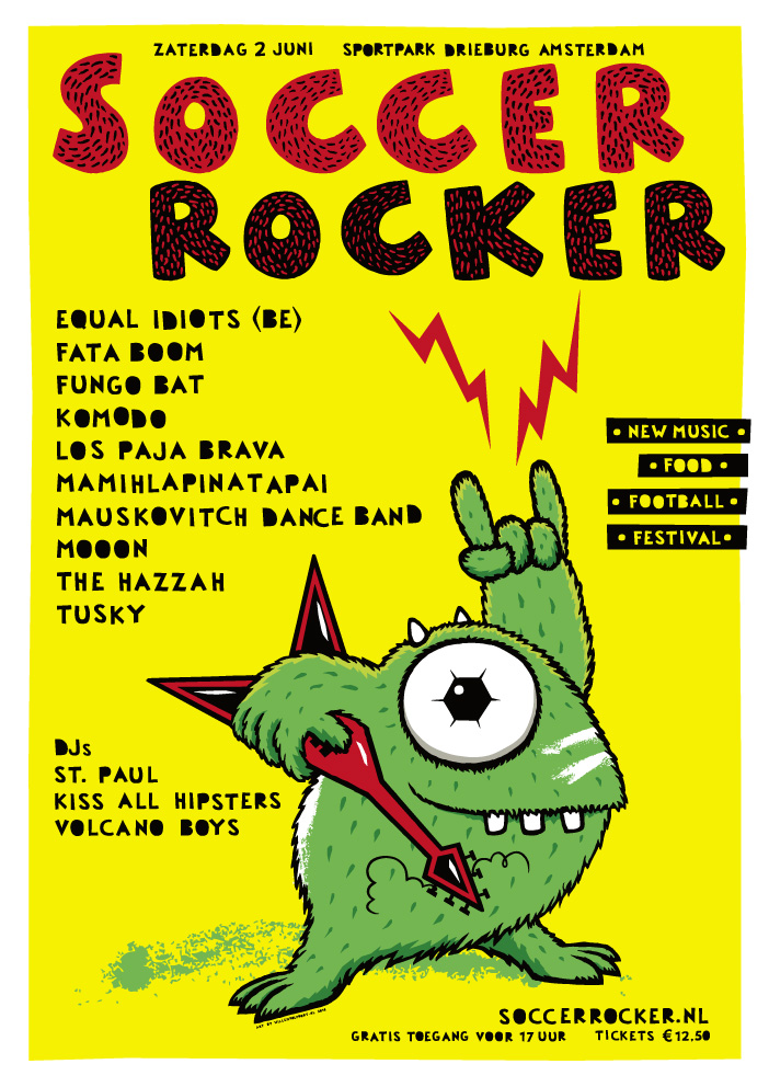 Vanavond om 19:00 uur Soccerrocker Radio #2