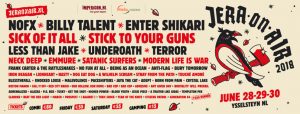 Jera On Air 2018 maakt line-up compleet met o.a. Dog Eat Dog en Malevolence