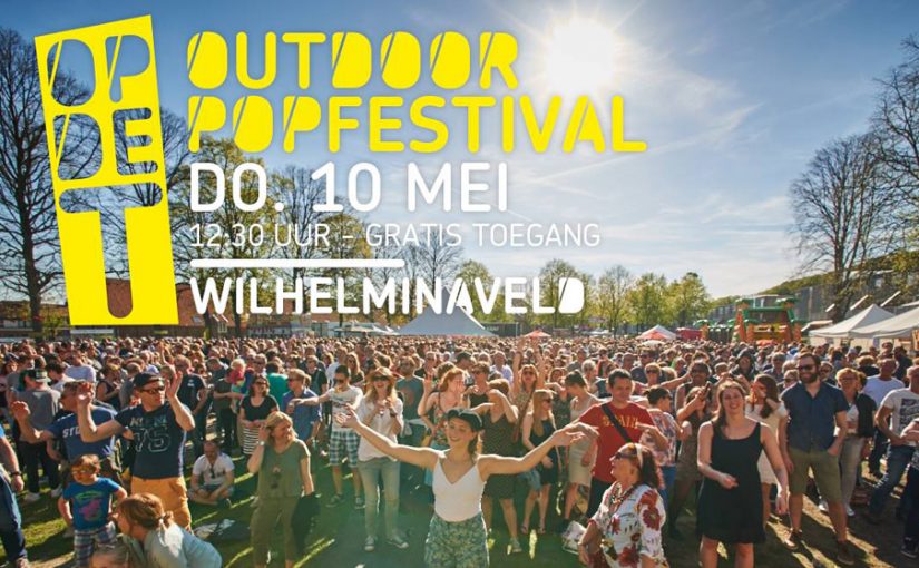 Op De T festival – gratis – op 10 mei in Bergen op Zoom ism Gebouw-T