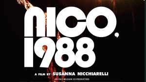 Vanaf volgende week NICO, 1988 (zangeres van The Velvet Underground)