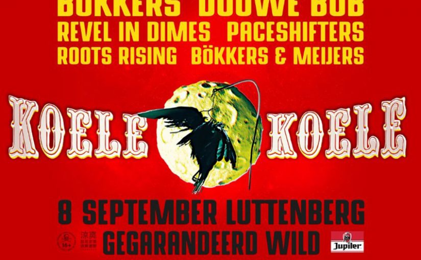 Koele Koele 2018 met Bökkers, Douwe Bob, PACESHIFTERS en meer