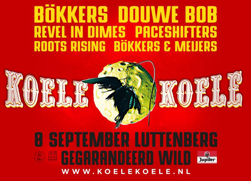 Koele Koele 2018 met Bökkers, Douwe Bob, PACESHIFTERS en meer