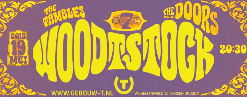 Zevende editie van WoodTstock op 19 mei in Gebouw-T