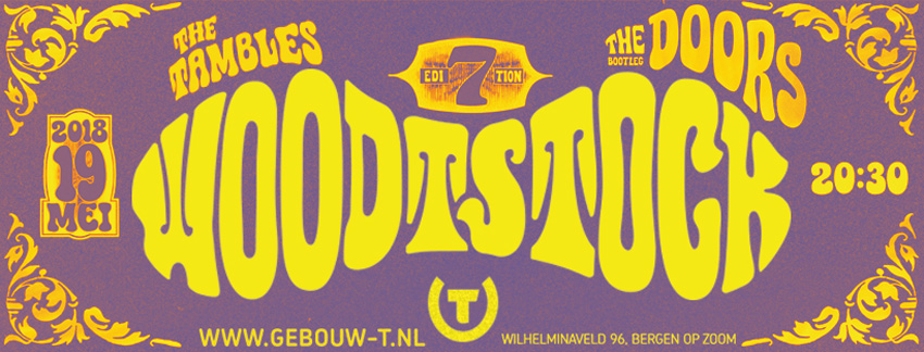 Zevende editie van WoodTstock op 19 mei in Gebouw-T