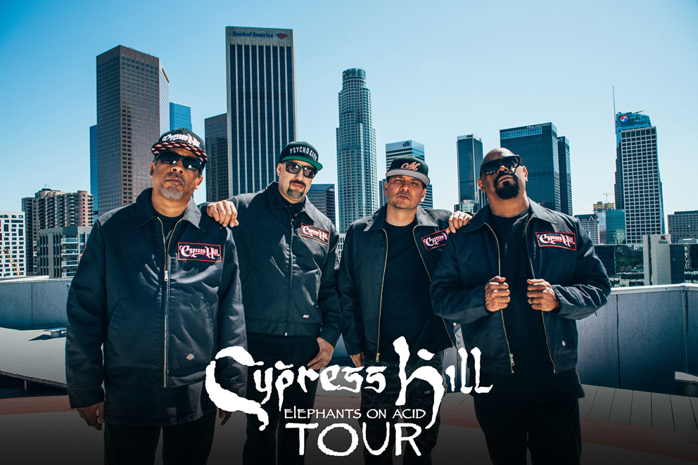 Hiphopcrew Cypress Hill op 21 December naar AFAS Live