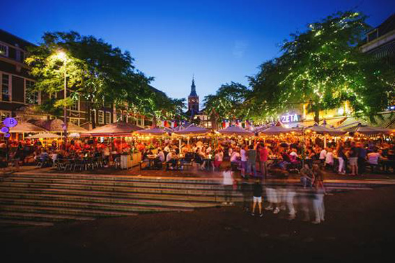 Grote Markt te Den Haag in non-stop festivalmodus