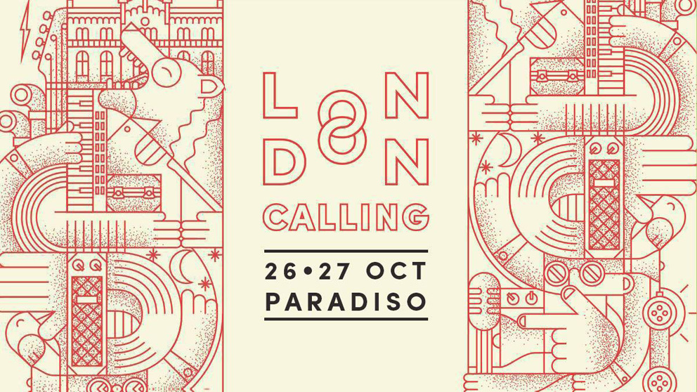 Passe-partouts voor London Calling op 26 en 27 oktober in Paradiso