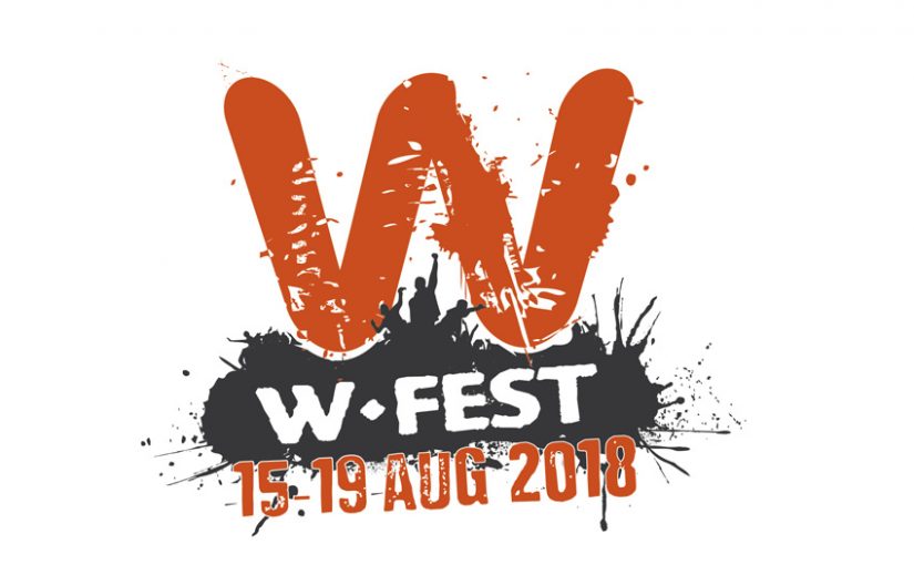 Passepartouts voor W-Fest 2018: het 80s/new wave/EBM/synth festival