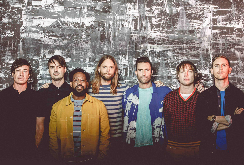Maroon 5 op 10 juni 2019 naar Ziggo Dome