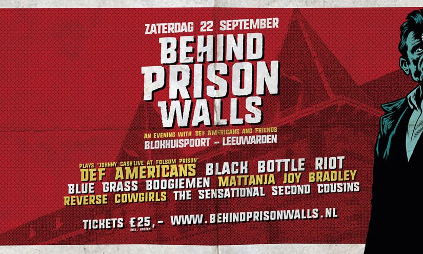 Behind Prison Walls Festival op 22 september in Leeuwarden