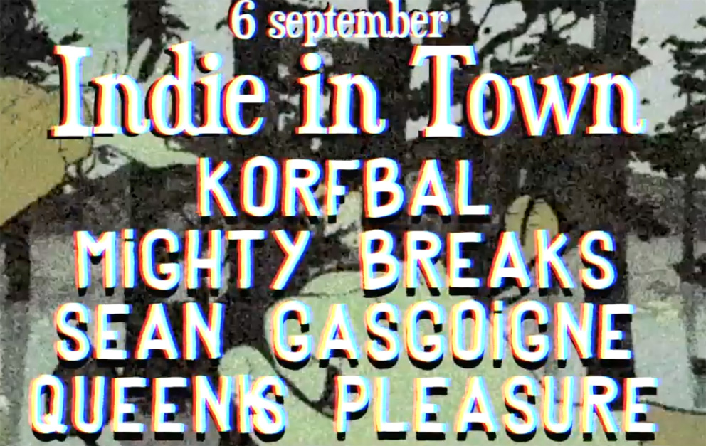 Indie In Town op 6 september in de Sugarfactory te Amsterdam