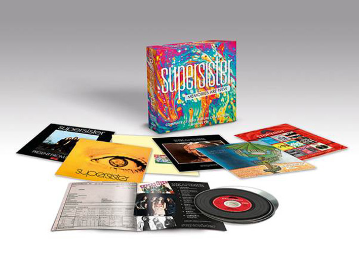 Oeuvre Supersister gebundeld in cd-box Memories Are New