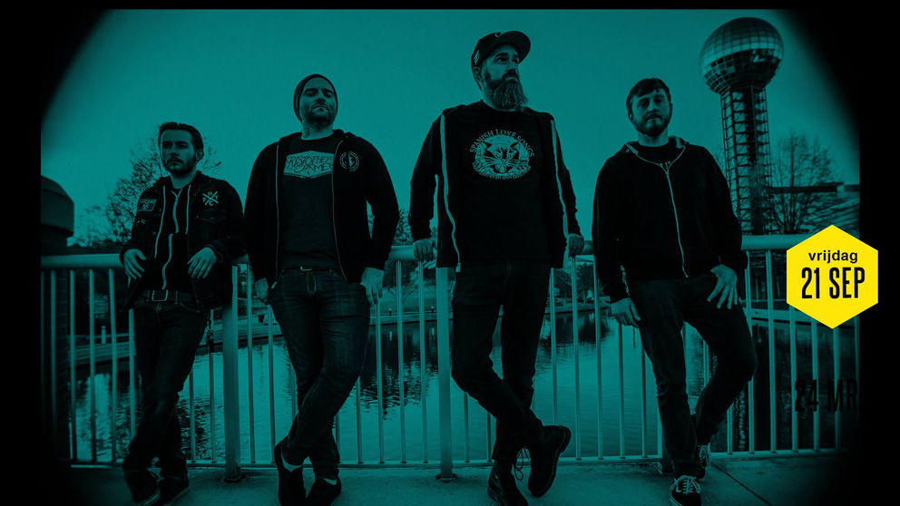 Punkrockband The Penske File (CAN) op 21 september in De Kroepoekfabriek