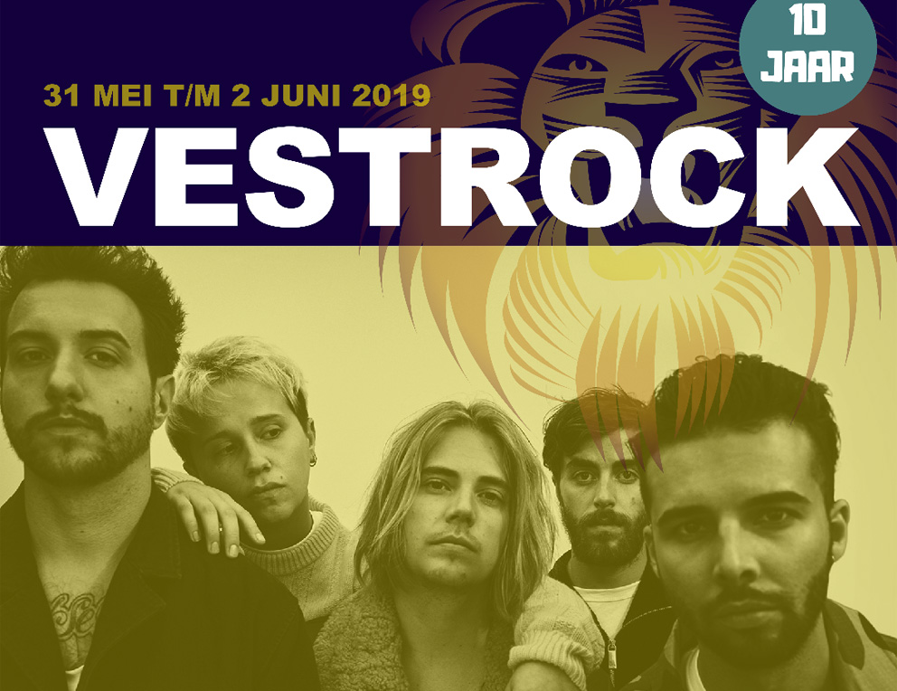Nothing But Thieves op 10de editie van Vestrock – 31 mei t/m 2 juni 2019