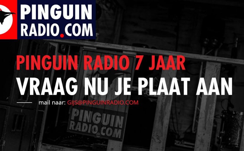 Pinguin Radio viert 7-jarig bestaan op 1 oktober met verzoekjes