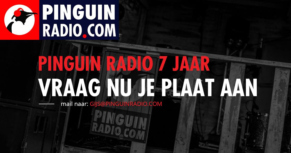 Pinguin Radio viert 7-jarig bestaan op 1 oktober met verzoekjes