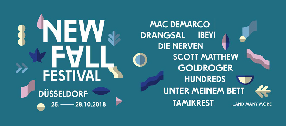 Line-up New Fall Festival 2018 in Düsseldorf compleet