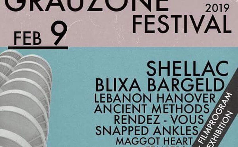 Eerste namen Grauzone Festival 2019 o.a. Shellac, Blixa Bargeld en Tempers