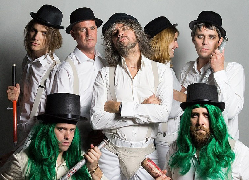 Rock- en indieband The Flaming Lips op 11 november in Melkweg