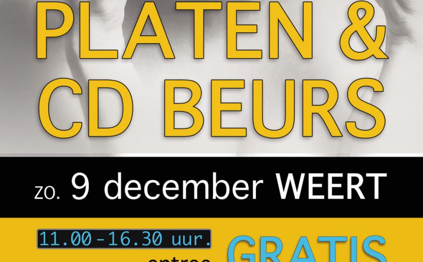 Bullshit Music organiseert op 9 december Platen & CD beurs in Weert