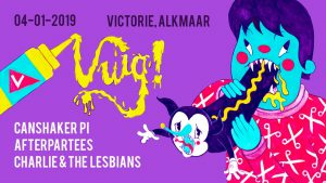 Podium Victorie presenteert VUIG! met o.a. Afterpartees en Canshaker Pi