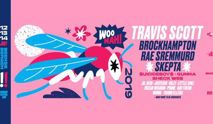 Travis Scott, Brockhampton, Rae Sremmurd, Skepta naar Woo Hah! 2019